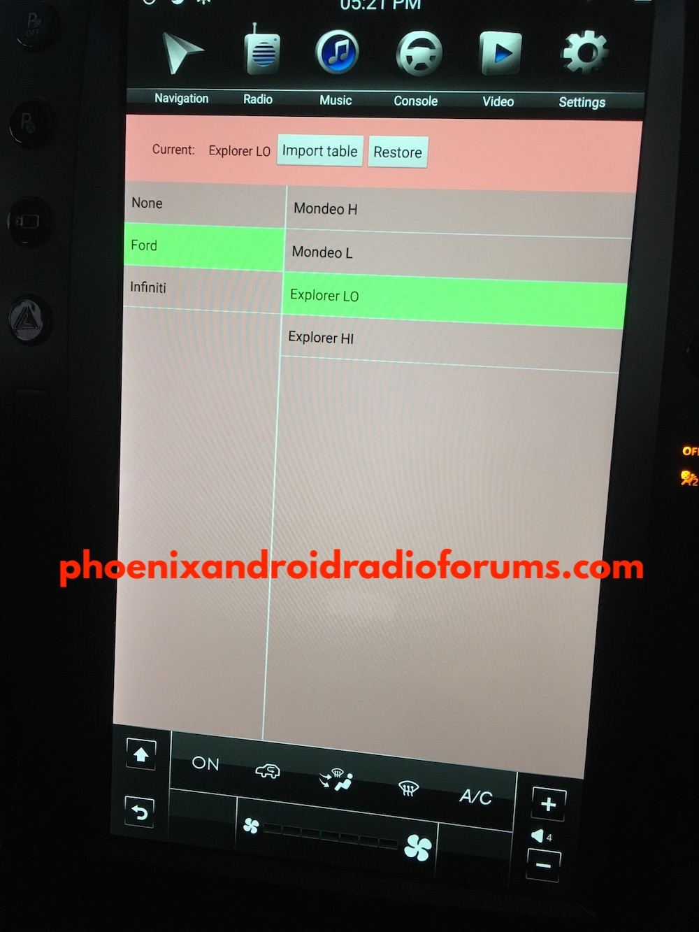 Phoenix Android Radio Manual For Explorer 2011 2019 Px6 13 6 Vertical Screen 3