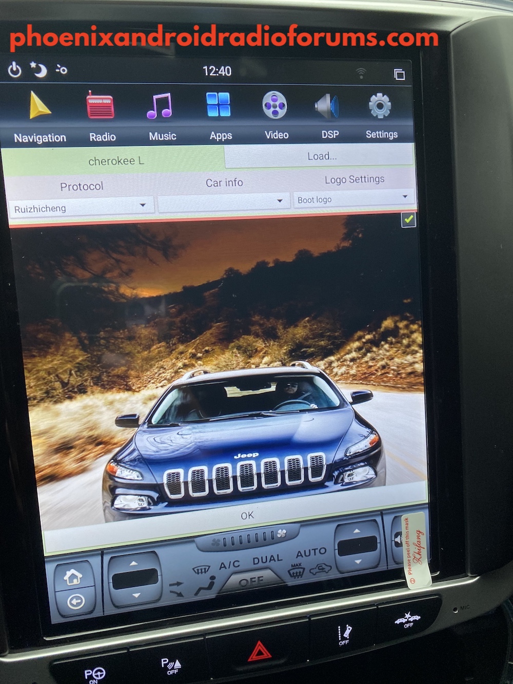 Phoenix Android Radio Install Manual Jeep Cherokee 2014 202020 10 4 1