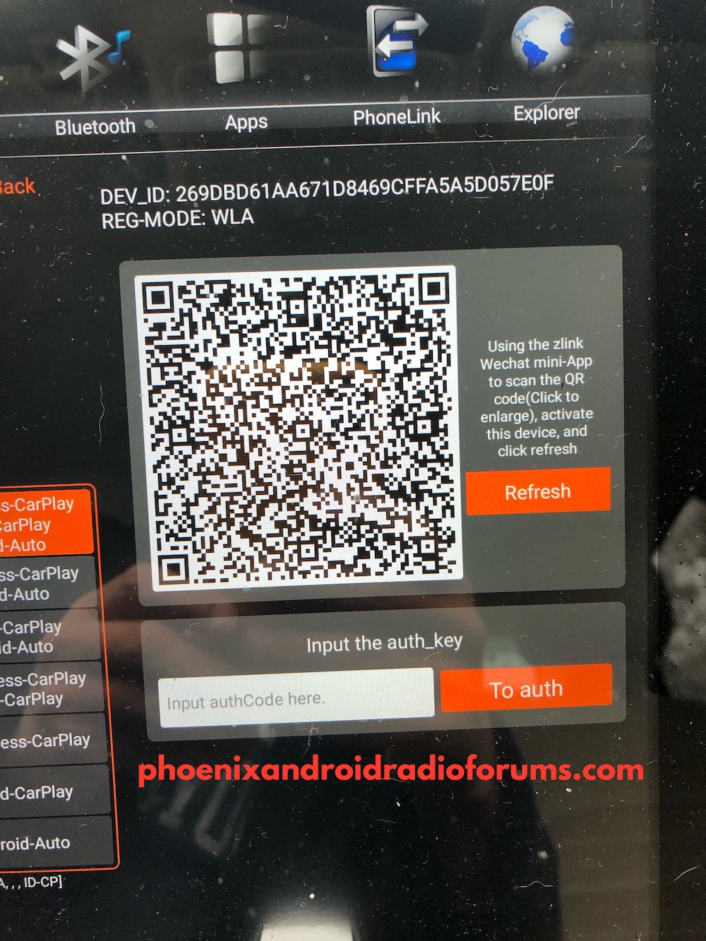 Phoenix Android Radio Car Play Setup 2