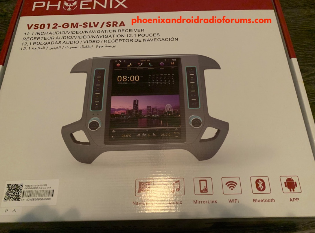 Phoenix Android Radio Box Order